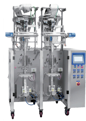 0-330ml Masala Vertical Powder Packing Machine Double Lines Small Size