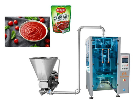 Large Ketchup Fully Automatic Liquid Filling Machine 5kg Vertical Bagger Machine