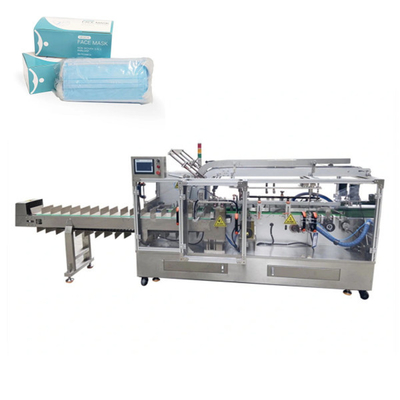 Face Mask Automatic Box Packing Machine Carton Cartoning Machine Production Line