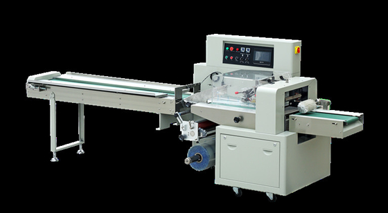Film Pulling Horizontal Flow Packing Machine Rotary Form Fill Seal Machine