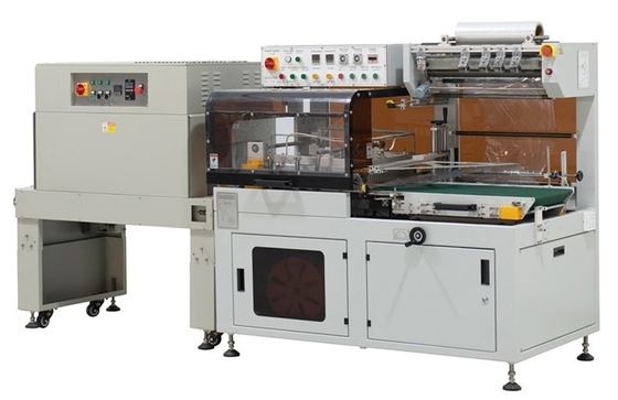 POF PVC Film Heat Tunnel Shrink Wrap Machine Automatic Industrial L Type