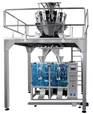 Vffs Vertical Automatic Granule Packing Machine Large Double Lines Z Type Elevator