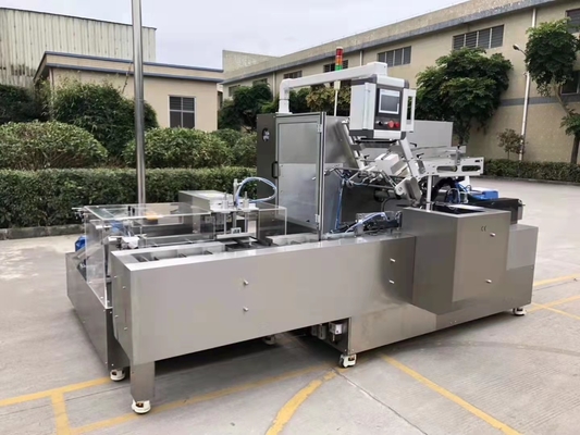 Buckle Bottom Solid Automatic Box Packing Machine Forming Packer For Daily Products