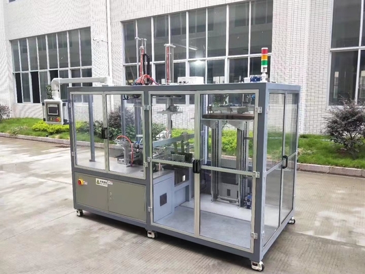Pharmaceuticals Corrugated Automatic Box Packing Machine 3 Layer PLC
