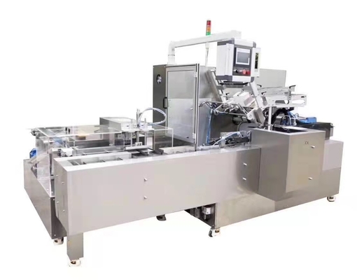 Bottom Buckle Automatic Box Packing Machine Tissue Gloves Folding Machine