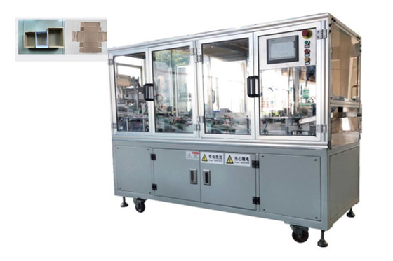 Food Fruit Box Making Machine Take Away Pizza Box Carton Erecting Machine