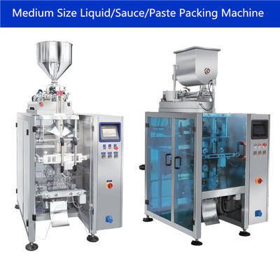 Large Ketchup Fully Automatic Liquid Filling Machine 5kg Vertical Bagger Machine