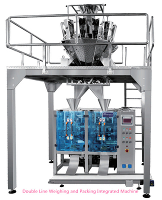 Vertical Large Food Grains Packing Machine Automatic Weighing And Filling Machine