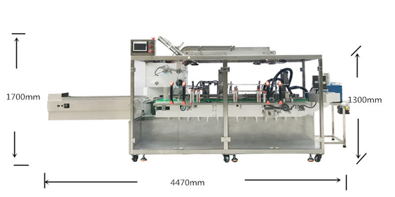 Face Mask Automatic Box Packing Machine Carton Cartoning Machine Production Line