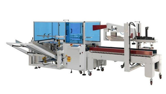 Disposable FFP2 FFP3 Face Mask Packing Machine Cartoning Erecting Horizontal Flow