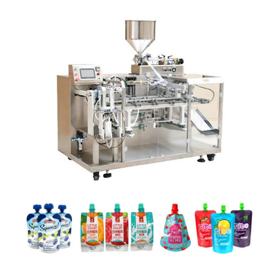 Liquid Shampoo Premade Pouch Packing Machine Tomato Ketchup Filling Sealing Sealing