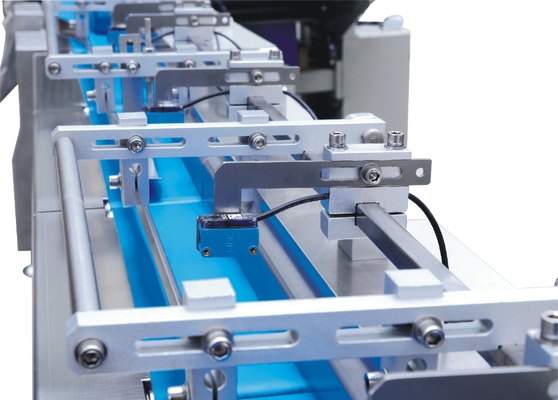 Biscuit Automatic Food Packaging Machine Horizontal Bread Packing Feeding Belt