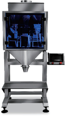 Semi Automatic Vertical Granule Packing Machine Straight Linear Weigher Packing