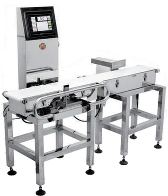 Weight Sorting Automatic Check Weigher Belt Conveyor Automatic Packaging Line