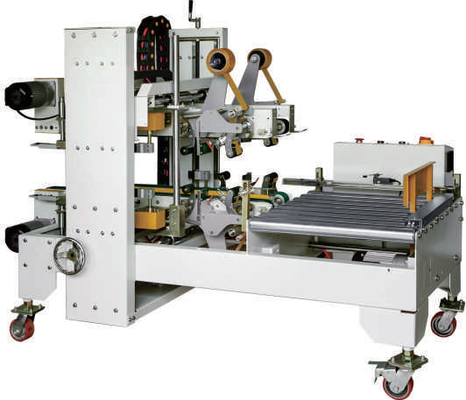 Adhesive Tape Automatic Box Packing Machine Electric Corrugated Box Strapping Machine