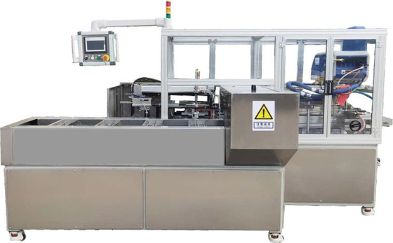 Bottom Buckle Automatic Box Packing Machine Tissue Gloves Folding Machine