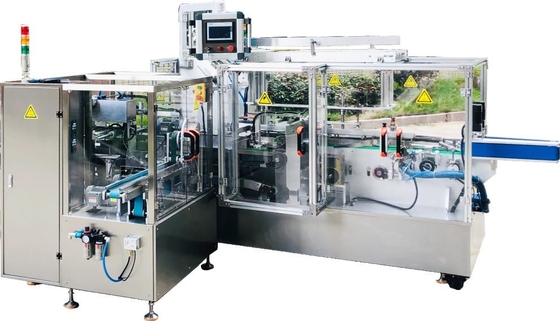 Food Fruit Box Making Machine Take Away Pizza Box Carton Erecting Machine