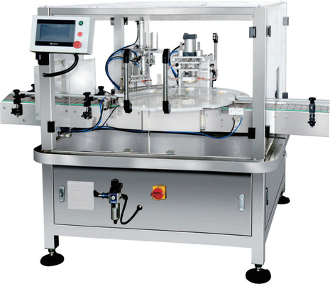 Horizontal Flow Automatic Packaging Line Granules Weighing Bottling Capping